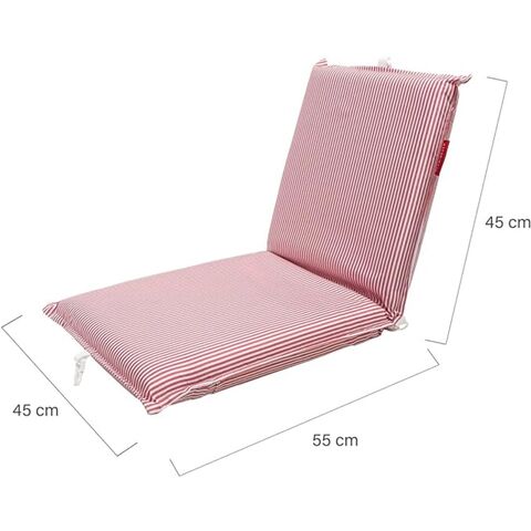 Silla de Playa Plegable Premium de Tela Personalizable para Picnic al Aire Libre BR - Asiento Reclinable Acolchado sin Patas para Mayoristas