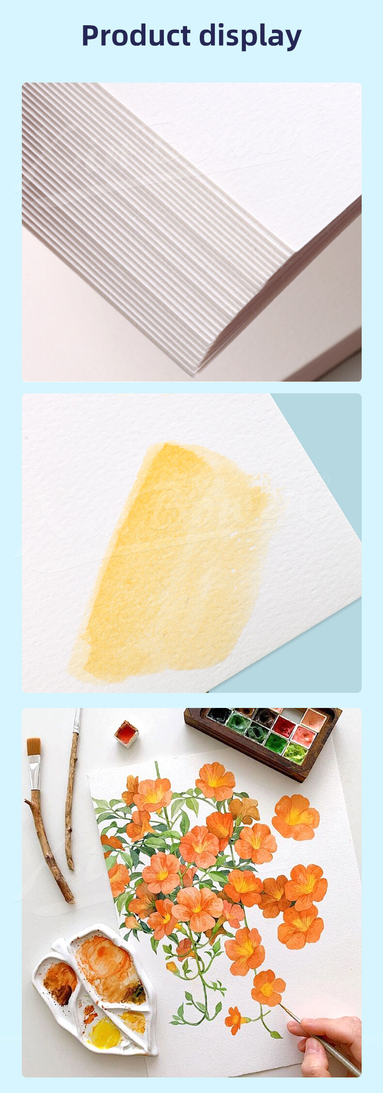 60% Cotton Watercolour 300gsm Pads - Art Spectrum - View #8