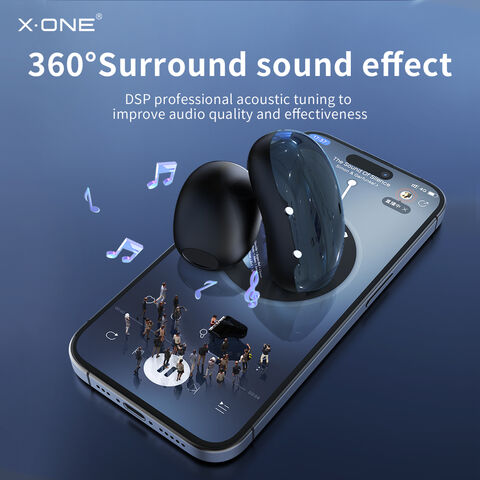 X-ONE TunePod Air SPORT Écouteurs Bluetooth V5.3 Étanche avec Connexion Lightning, Casque de Course Sans Fil à Réduction de Bruit