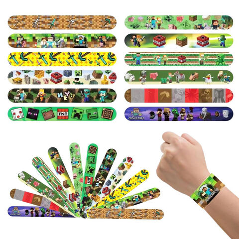 Gelang Hantu Horor Halloween Anak-anak dengan Cincin Jepret Lingkaran Tepuk PVC untuk Peralatan Servis