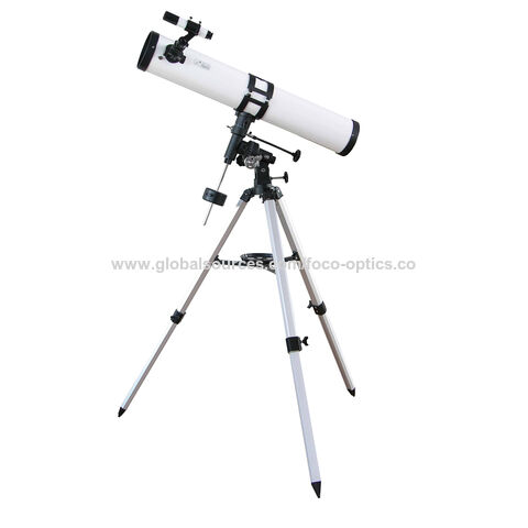 Télescope Astronomique Réflecteur Newtonien EQ, Ouverture 114mm, Télescope Professionnel, Monture Équatoriale Newtonienne