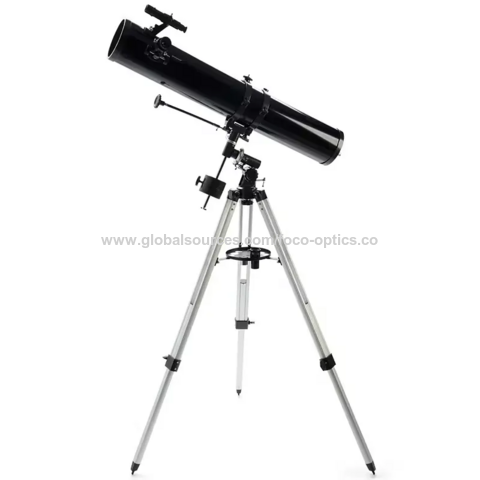 Télescope Astronomique Réflecteur Newtonien EQ, Ouverture 114mm, Télescope Professionnel, Monture Équatoriale Newtonienne