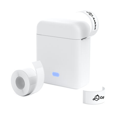 Máquinas de etiquetagem, notas adesivas térmicas Bluetooth portáteis autoadesivas, adesivos à prova d'água, pequena impressora de etiquetas inteligente