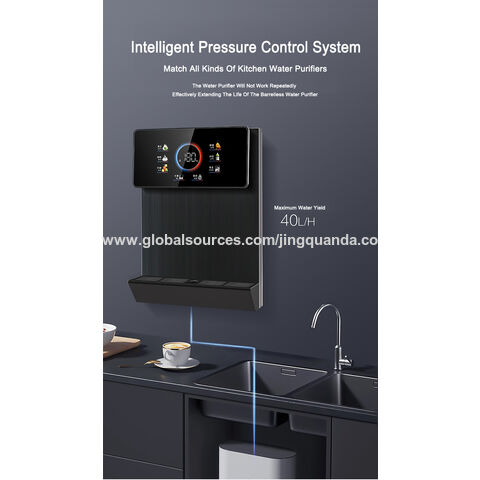 Distributeur d'eau à filtration directe, écran tactile intelligent, boîtier en plastique électrique, montage mural