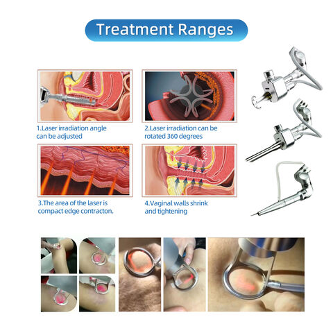 BOWKET Tragbarer fraktionierter CO2-Laser Metallröhre Vaginal- & Gesichts-Beauty-Spa-Ausrüstung