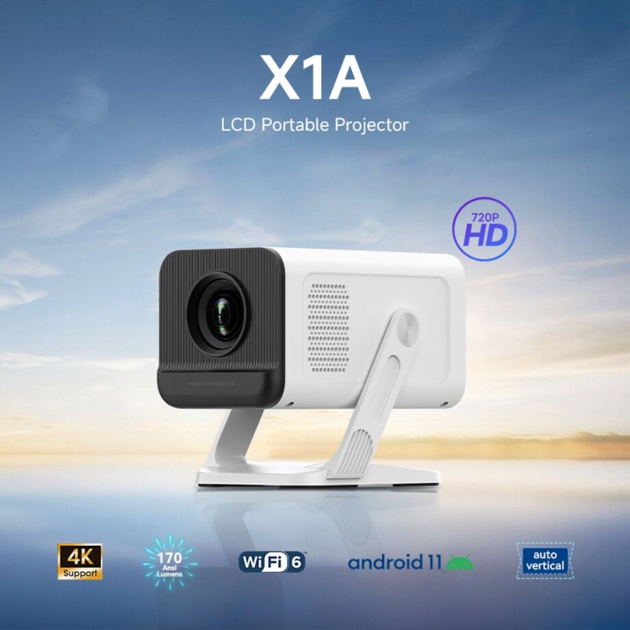 Fxe Mini Projector New Tooling X1 Updated 140ansi Mini Portable Projector Smart Projector ...