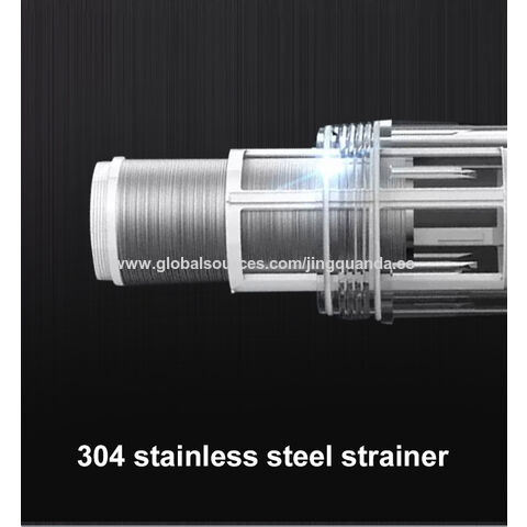 Système de préfiltre réutilisable NSF 60 microns pour toute la maison, rinçage automatique, tête rotative, manuel pour usage domestique
