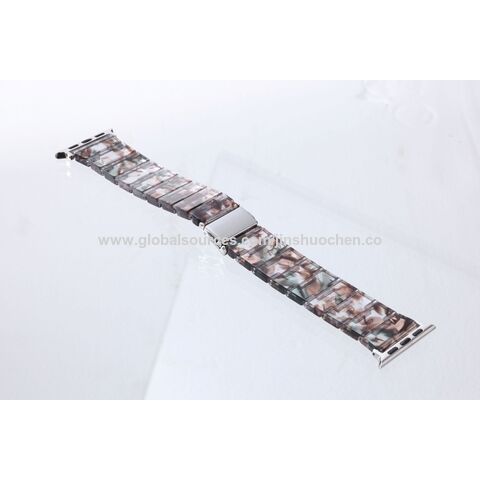 Umweltfreundliches, speziell designtes Uhrenarmband aus Harz, hautfreundliches Uhrenarmband für Apple, Samsung, Xiaomi, Huawei