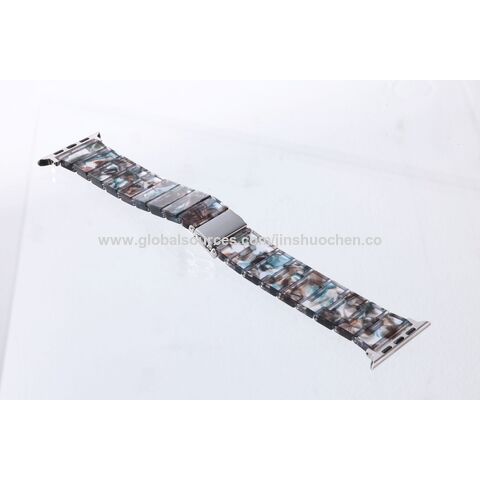 Umweltfreundliches, speziell designtes Uhrenarmband aus Harz, hautfreundliches Uhrenarmband für Apple, Samsung, Xiaomi, Huawei