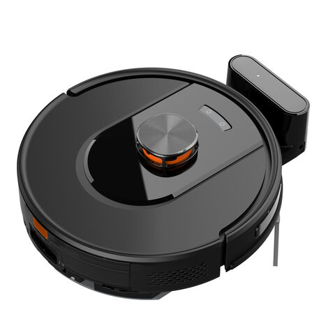 Novo Robô Aspirador e Mop Inteligente Tuya Smart LDS X51+AT701 com Sucção de 10000Pa e Filtro HEPA para Pelos de Animais e Limpeza de Pisos Rígidos, 120min