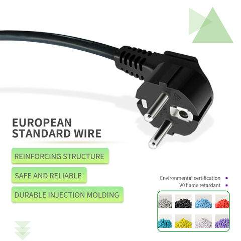 Europäisches Standard EU-Netzkabel auf PowerCON-Stecker für Bühnenbeleuchtung, LED-Beam-Licht und DJ-Audioequipment