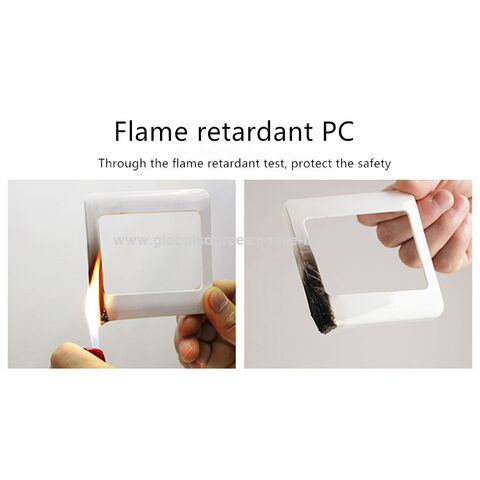 Kico Cat6 RJ45 Plaque Murale Réseau 2 Ports Type 86*86 pour Prises Keystone, connecteur modulaire