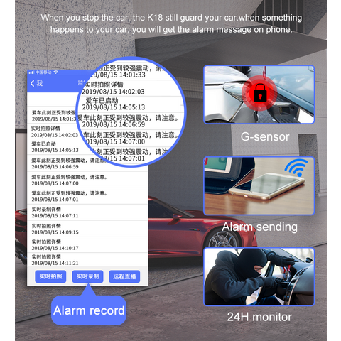 Caméra Embarquée à Double Lentille avec Communication Bidirectionnelle, Vision Nocturne HD, Enregistrement HD1080P, WiFi Mobile, GPS 4G pour Voiture, Support de Gestion de Flotte CMSV6