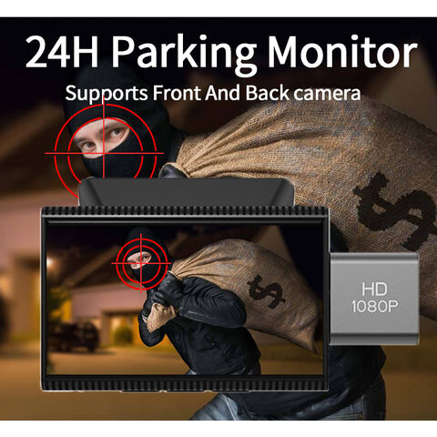 Caméra Embarquée 4G pour Voiture Full HD 1080P Android 8.1 WIFI GPS Double Objectif Enregistreur Vidéo