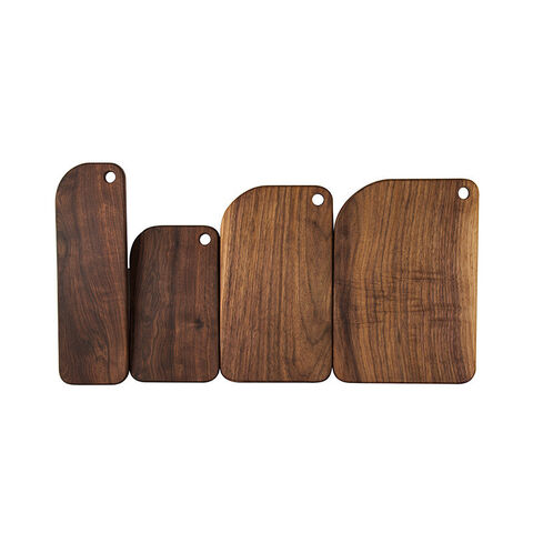 Planche à découper en bois de noyer noir en gros pour fruits, pain, steak et autres aliments