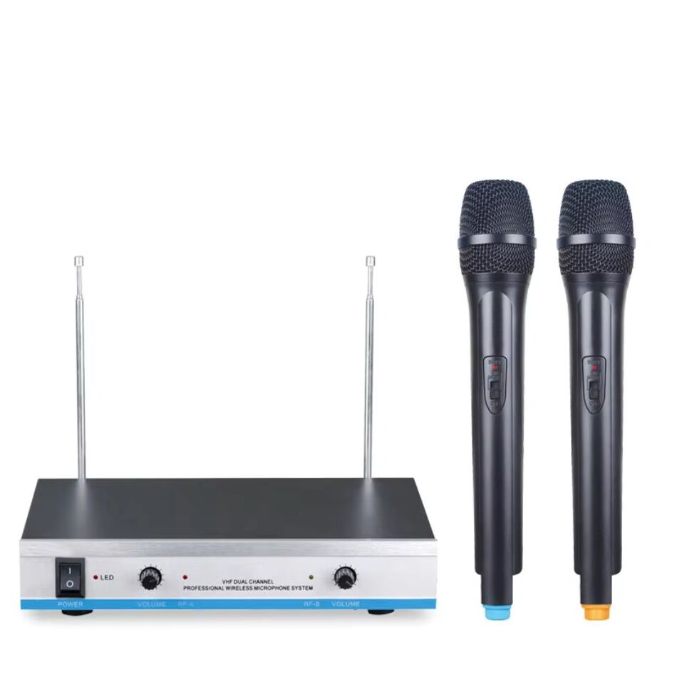 Voxfull Ws1260 Professional Vhf One Drags Two Microphone Wireless ...