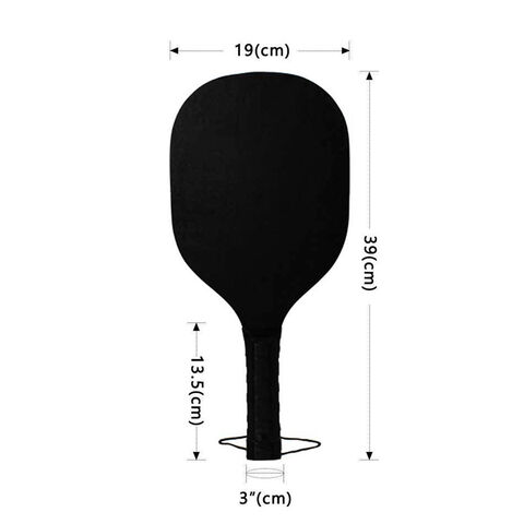 Pickleball Schläger Set aus Holz für Anfänger, Pickle Ball Schläger mit 2 Schlägern, 4 Bällen und 1 Tragetasche - Ideal für Einsteiger