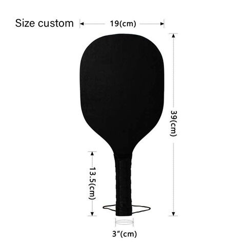 Pickleball Schläger Set aus Holz für Anfänger, Pickle Ball Schläger mit 2 Schlägern, 4 Bällen und 1 Tragetasche - Ideal für Einsteiger