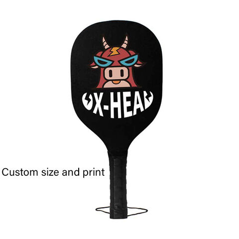 Pickleball Schläger Set aus Holz für Anfänger, Pickle Ball Schläger mit 2 Schlägern, 4 Bällen und 1 Tragetasche - Ideal für Einsteiger