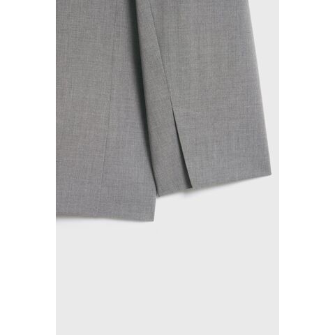Vestes de costume coupe droite de haute qualité pour hommes en gros sur mesure avec fentes aux poignets et épaulettes