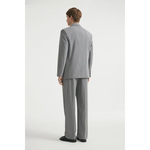 Vestes de costume coupe droite de haute qualité pour hommes en gros sur mesure avec fentes aux poignets et épaulettes