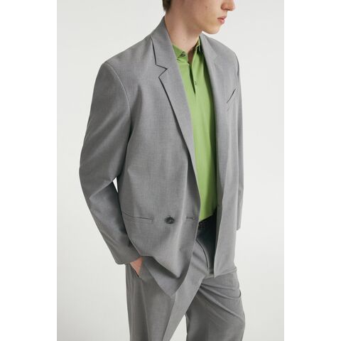 Vestes de costume coupe droite de haute qualité pour hommes en gros sur mesure avec fentes aux poignets et épaulettes