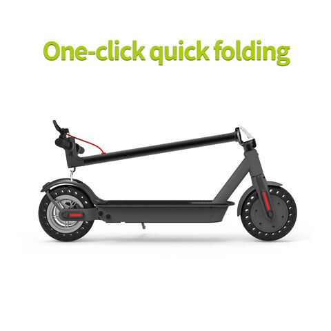 Trottinette Électrique Adulte 350W avec Roues 10'' & Suspension Arrière, Support OEM/ODM. Scooter électrique idéal pour B2B.