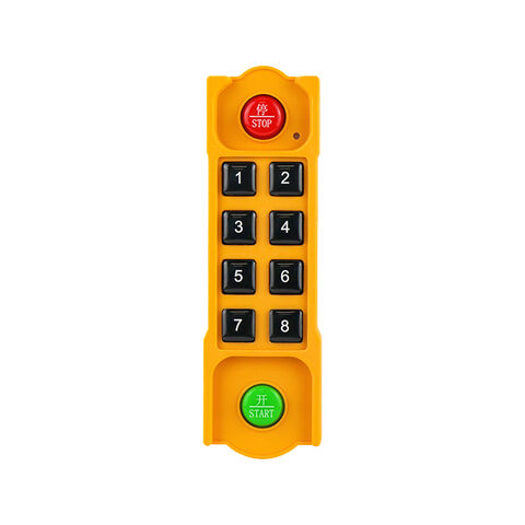 Control Remoto RF de 8 Canales FSK con Salto de Frecuencia, Código de Aprendizaje para Uso Industrial, Interruptor Universal Protector para el Hogar