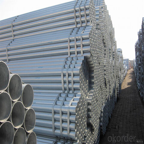 Tubos de Aço Galvanizado SPCC SPHC de Qualidade Premium em Estoque Pronto para Entrega, Tubos GI de 114mm de Espessura para Uso Industrial