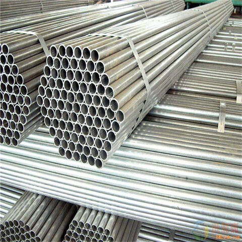 Tubos de Aço Galvanizado SPCC SPHC de Qualidade Premium em Estoque Pronto para Entrega, Tubos GI de 114mm de Espessura para Uso Industrial