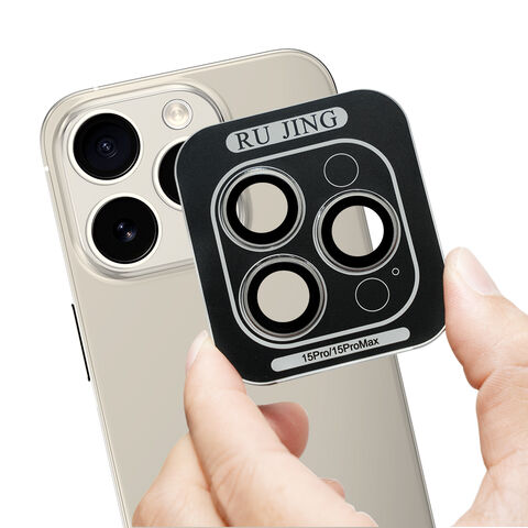 Pelindung lensa kamera ponsel kaca Tempered, pelindung lensa kamera ponsel kaca Tempered untuk iphone 13 14 15 16 pro max