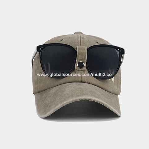 Gorra de Béisbol Retro Estilo Piloto con Gafas de Sol - Gorra Hip Hop de Moda