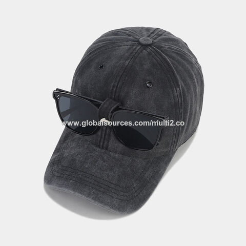 Gorra de Béisbol Retro Estilo Piloto con Gafas de Sol - Gorra Hip Hop de Moda