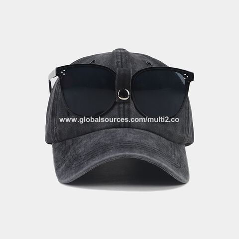 Gorra de Béisbol Retro Estilo Piloto con Gafas de Sol - Gorra Hip Hop de Moda