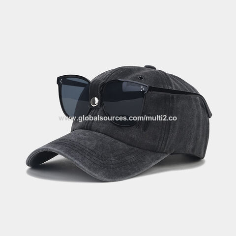 Gorra de Béisbol Retro Estilo Piloto con Gafas de Sol - Gorra Hip Hop de Moda