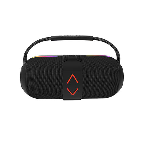 Bluetooth-Lautsprecher für den Außenbereich, 14W Leistung, RGB-Lichter, Bluetooth 5.3, wasserdicht, Bluetooth-Lautsprecher mit Stoffbezug