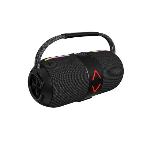 Bluetooth-Lautsprecher für den Außenbereich, 14W Leistung, RGB-Lichter, Bluetooth 5.3, wasserdicht, Bluetooth-Lautsprecher mit Stoffbezug