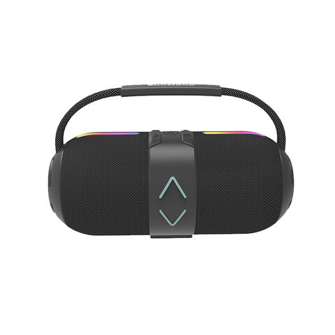 Bluetooth-Lautsprecher für den Außenbereich, 14W Leistung, RGB-Lichter, Bluetooth 5.3, wasserdicht, Bluetooth-Lautsprecher mit Stoffbezug