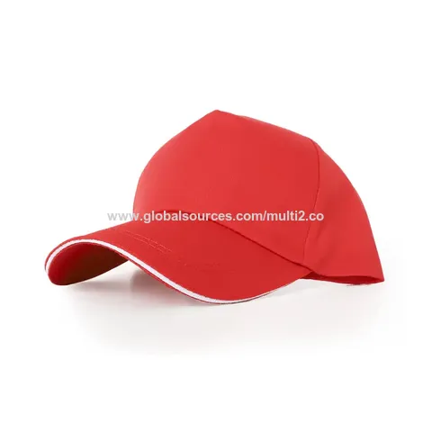 Casquettes de baseball en sergé de coton à la mode et bon marché en gros avec logo personnalisé