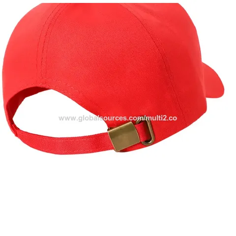 Casquettes de baseball en sergé de coton à la mode et bon marché en gros avec logo personnalisé