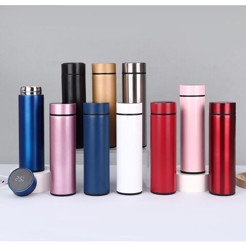 500ml Smart LED Wasserflasche mit individuellem Logo, Vakuum-Thermobecher, Digitale Thermo-Manufaktur, Vakuum-Teeflasche mit Temperaturanzeige