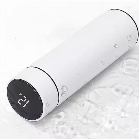 500ml Smart LED Wasserflasche mit individuellem Logo, Vakuum-Thermobecher, Digitale Thermo-Manufaktur, Vakuum-Teeflasche mit Temperaturanzeige