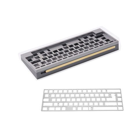 Pièces d'usinage CNC de précision OEM personnalisées et bon marché, boîtier de clavier CNC en laiton et aluminium mécanique