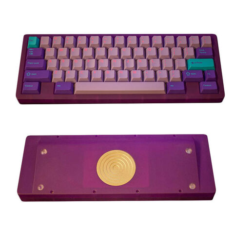 Pièces d'usinage CNC de précision OEM personnalisées et bon marché, boîtier de clavier CNC en laiton et aluminium mécanique
