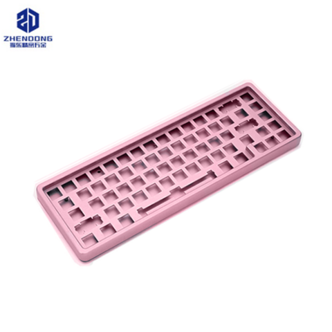 Pièces d'usinage CNC de précision OEM personnalisées et bon marché, boîtier de clavier CNC en laiton et aluminium mécanique