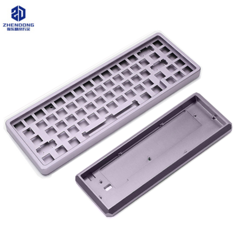 Pièces d'usinage CNC de précision OEM personnalisées et bon marché, boîtier de clavier CNC en laiton et aluminium mécanique