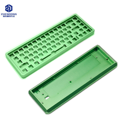 Pièces d'usinage CNC de précision OEM personnalisées et bon marché, boîtier de clavier CNC en laiton et aluminium mécanique