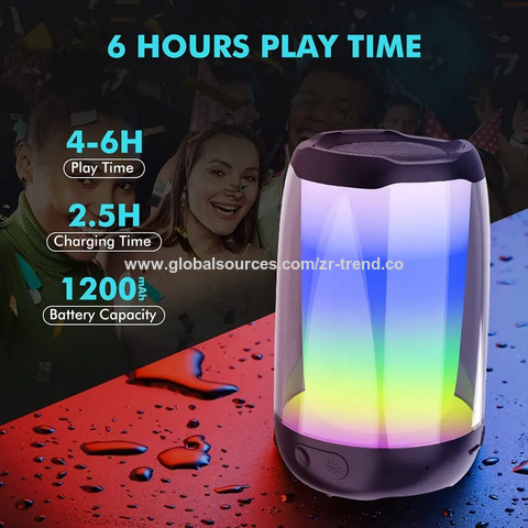Pluse4 Ersatz L9 Bluetooth 5.3 Heimkino Audiosystem Desktop RGB LED Mini Kabelloser Bluetooth Lautsprecher Unterstützt TF AUX USB