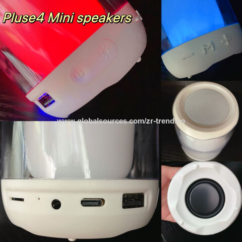Pluse4 Ersatz L9 Bluetooth 5.3 Heimkino Audiosystem Desktop RGB LED Mini Kabelloser Bluetooth Lautsprecher Unterstützt TF AUX USB