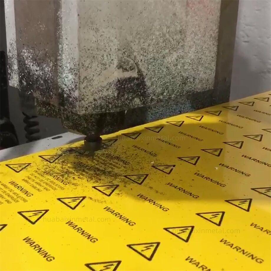 Two Color Plate Huabaixin Factory-made Two-color Plate Engraving Electrical Signage ...
